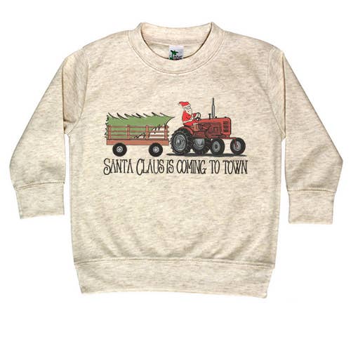 Santa Claus is coming to town Western Tractor Christmas: 2T